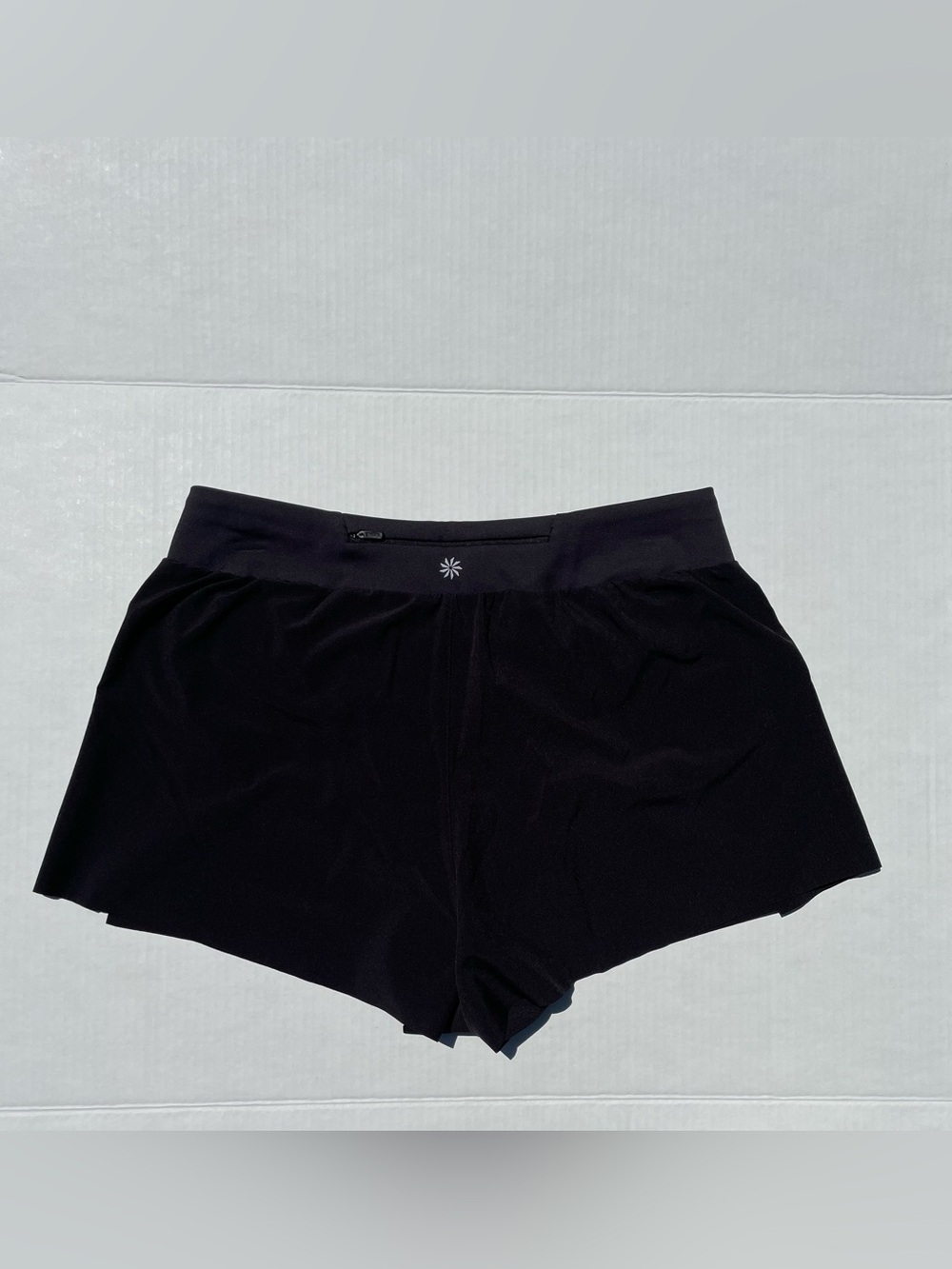 Athleta Black Athletic Skort with Inner Shorts - Picture 6 of 6